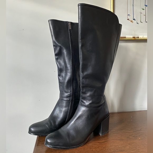 Leather Black Attica Boots - Picture 1 of 4